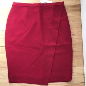 NWT J. Crew wrap skirt size 4